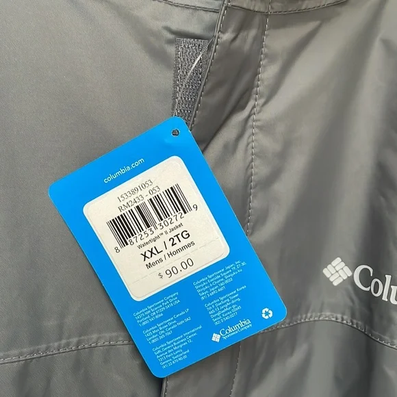 Columbia men's rain jacket, XXL - Picture 3 of 12